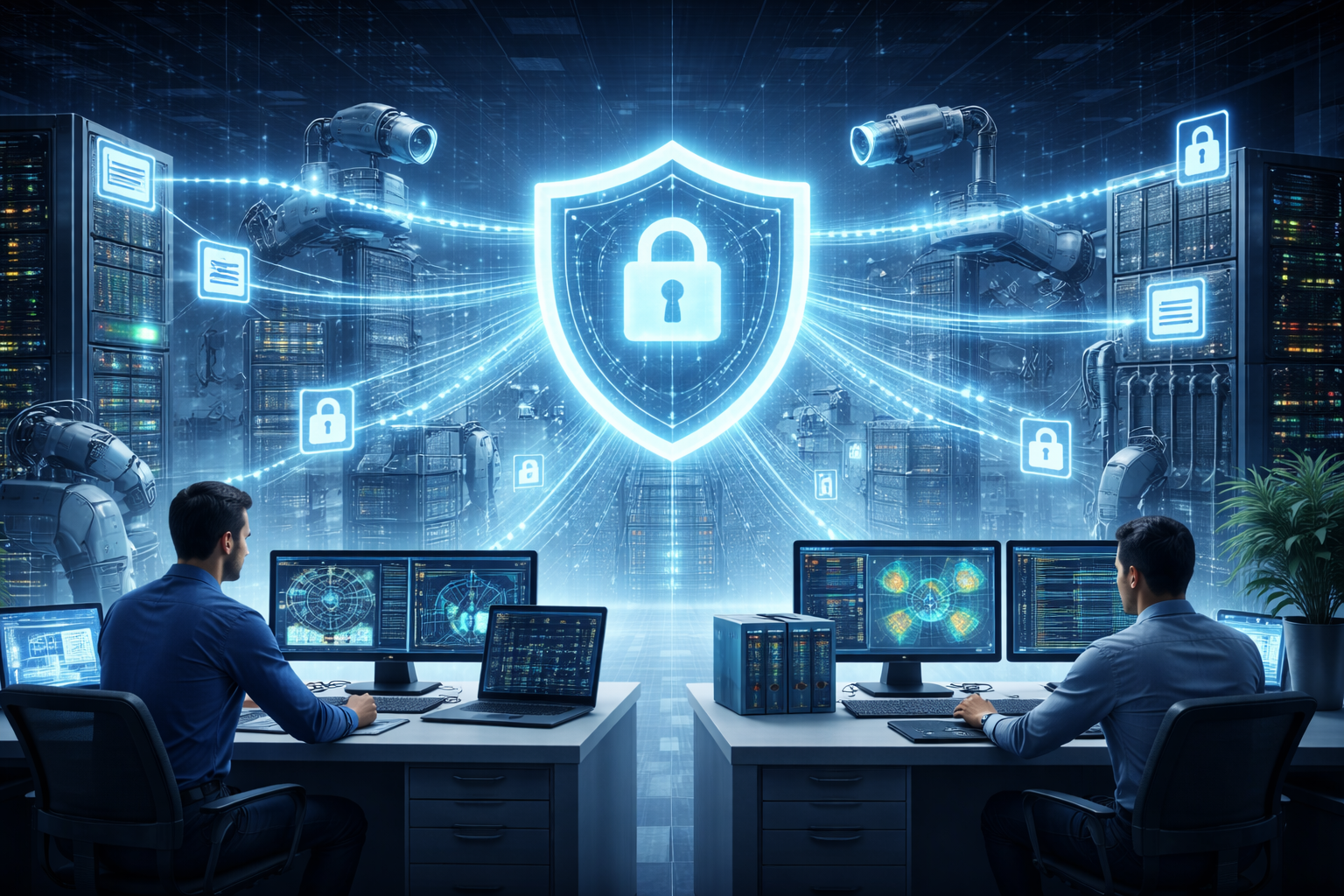 An image of a person delivering training to small group of professionals